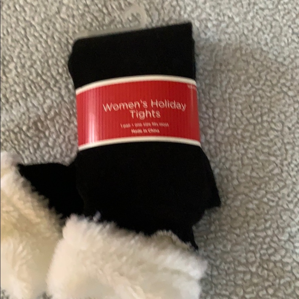 Womens holiday tights